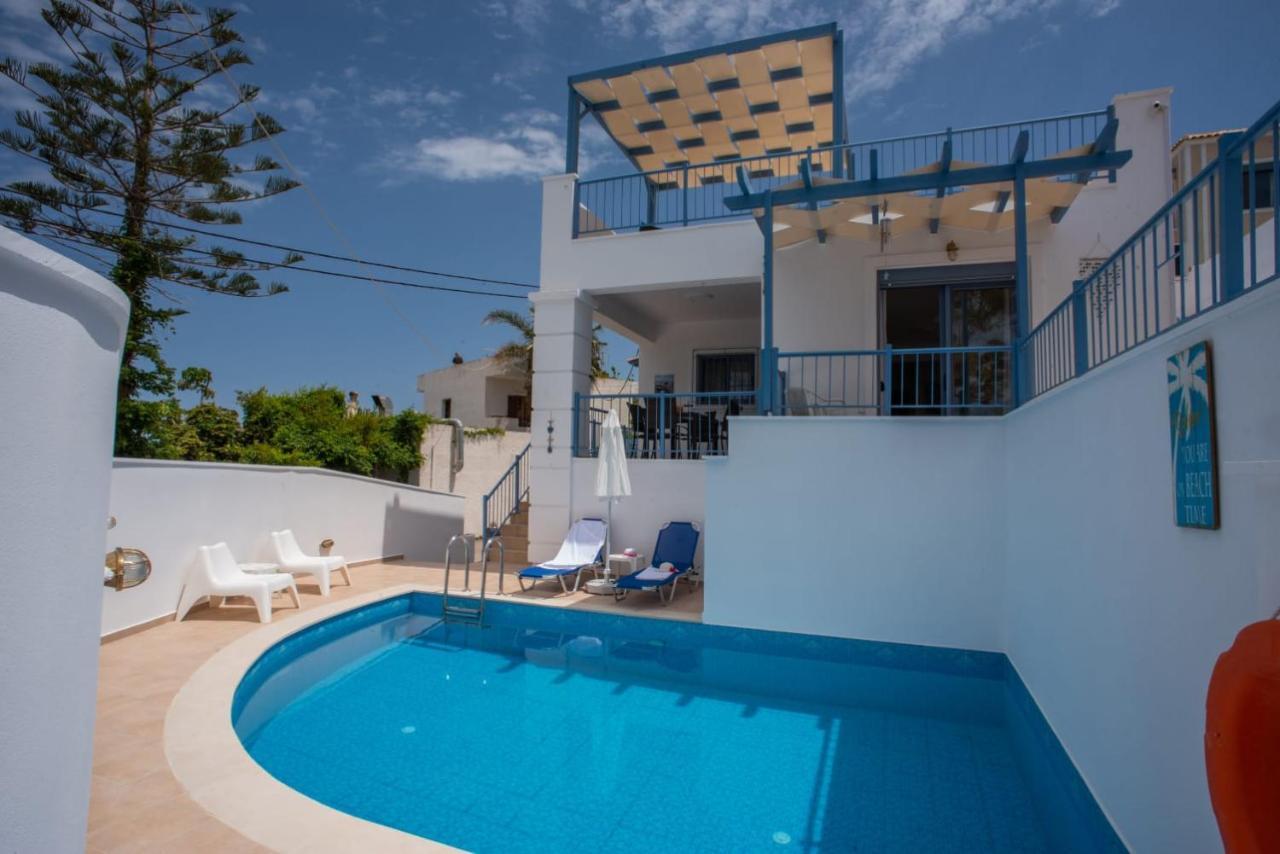 Villa Salomon By Apokoronas-Villas ปลากา ภายนอก รูปภาพ