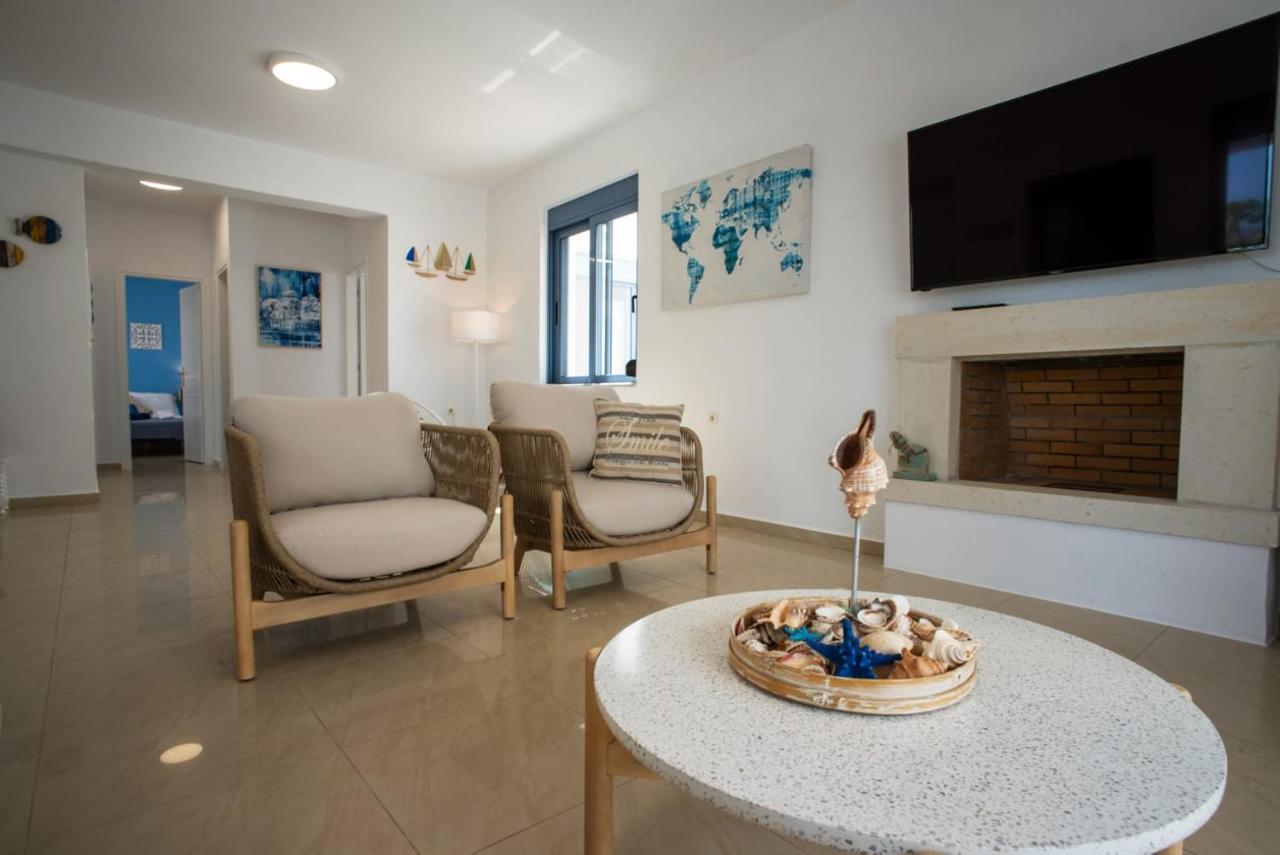 Villa Salomon By Apokoronas-Villas ปลากา ภายนอก รูปภาพ